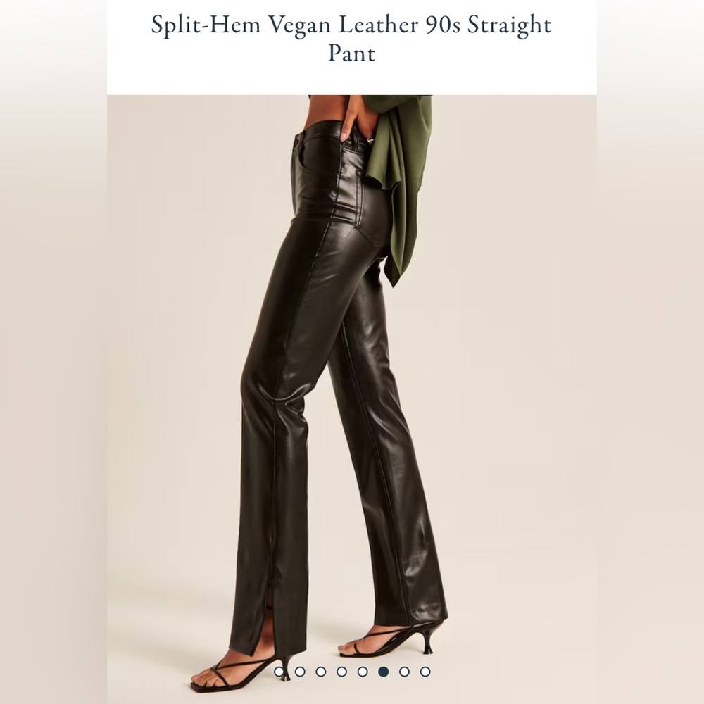 Abercrombie Vegan Leather Pants